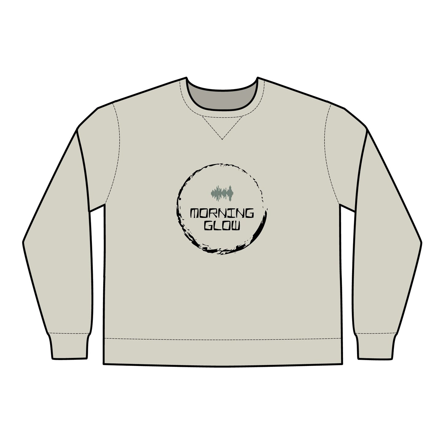sudadera de cuello redondo para hombres