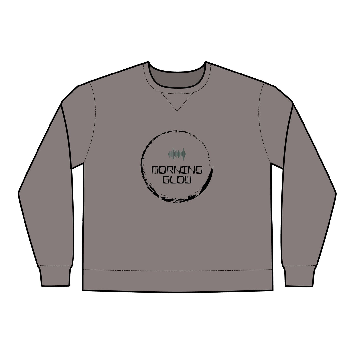 sudadera de cuello redondo para hombres