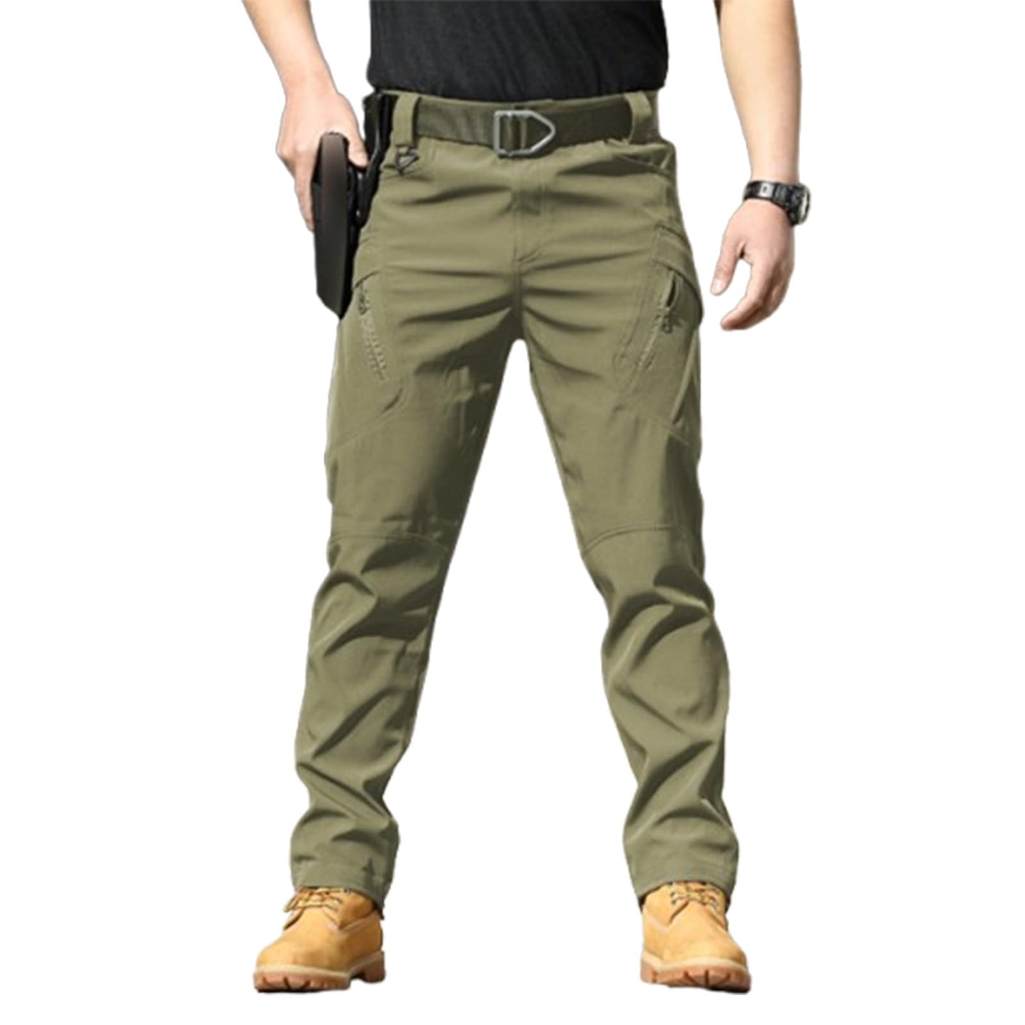 Flexcamo - Tactical Waterproof Pants, Flex Camo Cargo Pants for Men, Mens Tactical Hiking Pants